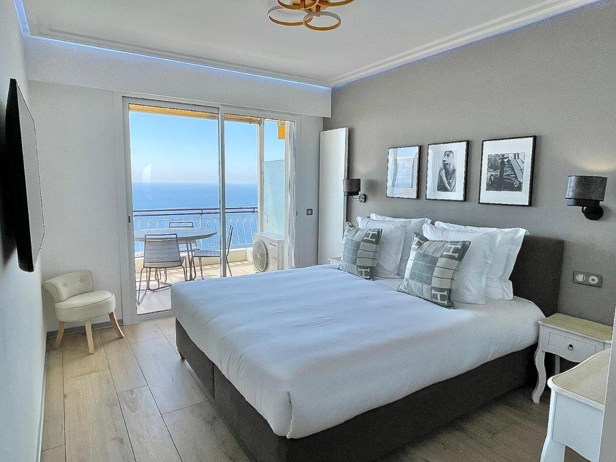 קאפ ד'איי Mybluevista Luxury Panoramic Sea View Apartments Cap D Ail Near Monaco מראה חיצוני תמונה
