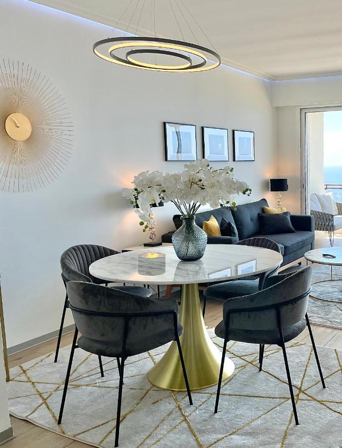 קאפ ד'איי Mybluevista Luxury Panoramic Sea View Apartments Cap D Ail Near Monaco מראה חיצוני תמונה