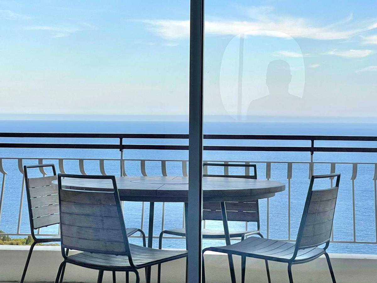 קאפ ד'איי Mybluevista Luxury Panoramic Sea View Apartments Cap D Ail Near Monaco מראה חיצוני תמונה