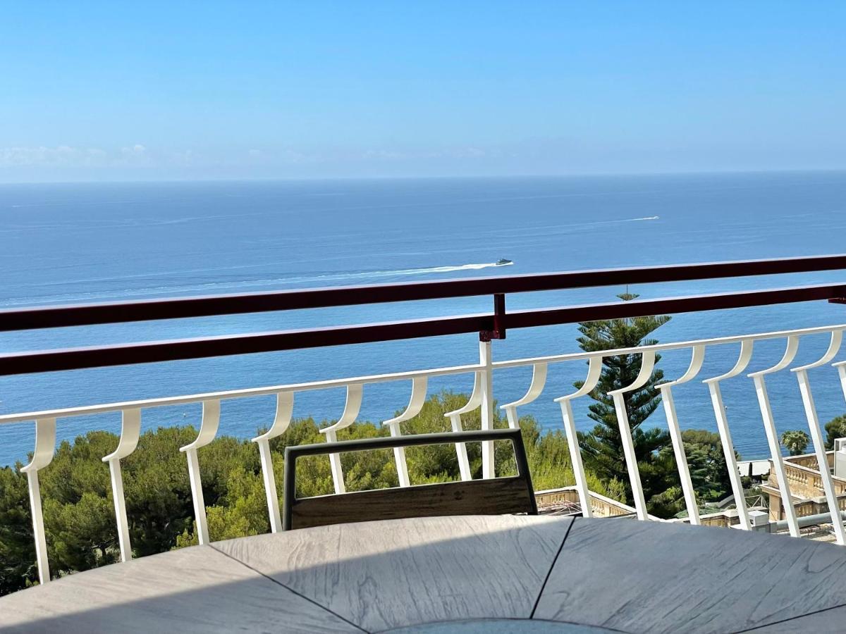 קאפ ד'איי Mybluevista Luxury Panoramic Sea View Apartments Cap D Ail Near Monaco מראה חיצוני תמונה