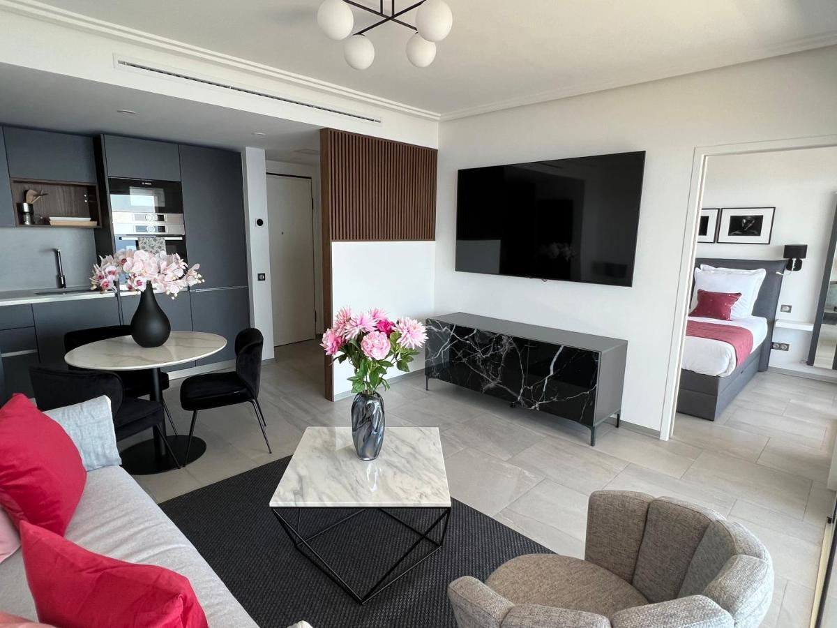 קאפ ד'איי Mybluevista Luxury Panoramic Sea View Apartments Cap D Ail Near Monaco מראה חיצוני תמונה